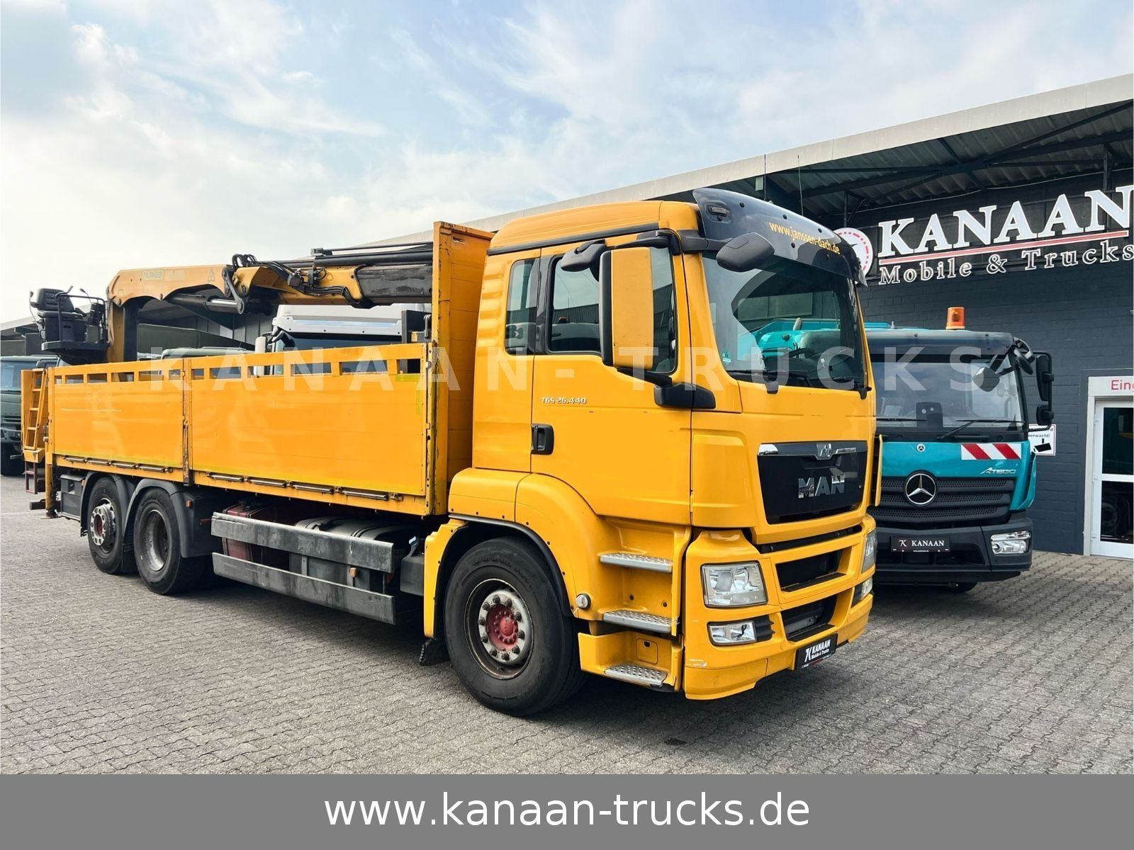 MAN 26.440 TGS Baustoff Palfinger 15001L   EURO 5