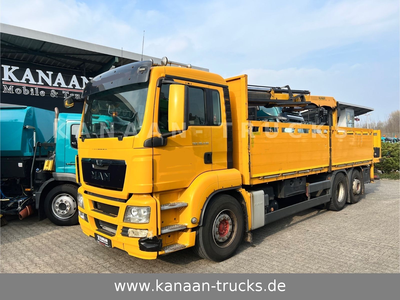 Fahrzeugabbildung MAN 26.440 TGS Baustoff Palfinger 15001L   EURO 5