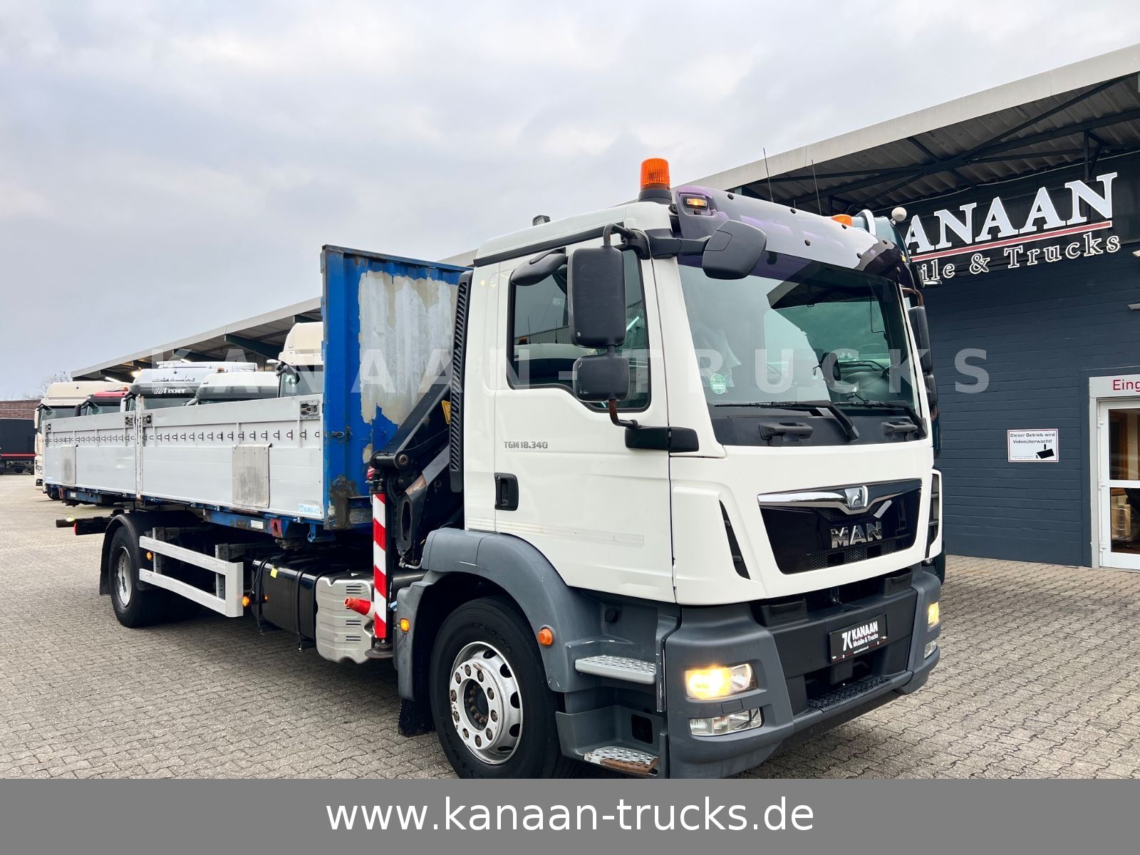 Fahrzeugabbildung MAN TGM 18.340 LL   BDF PK9002  Pritsche EURO6