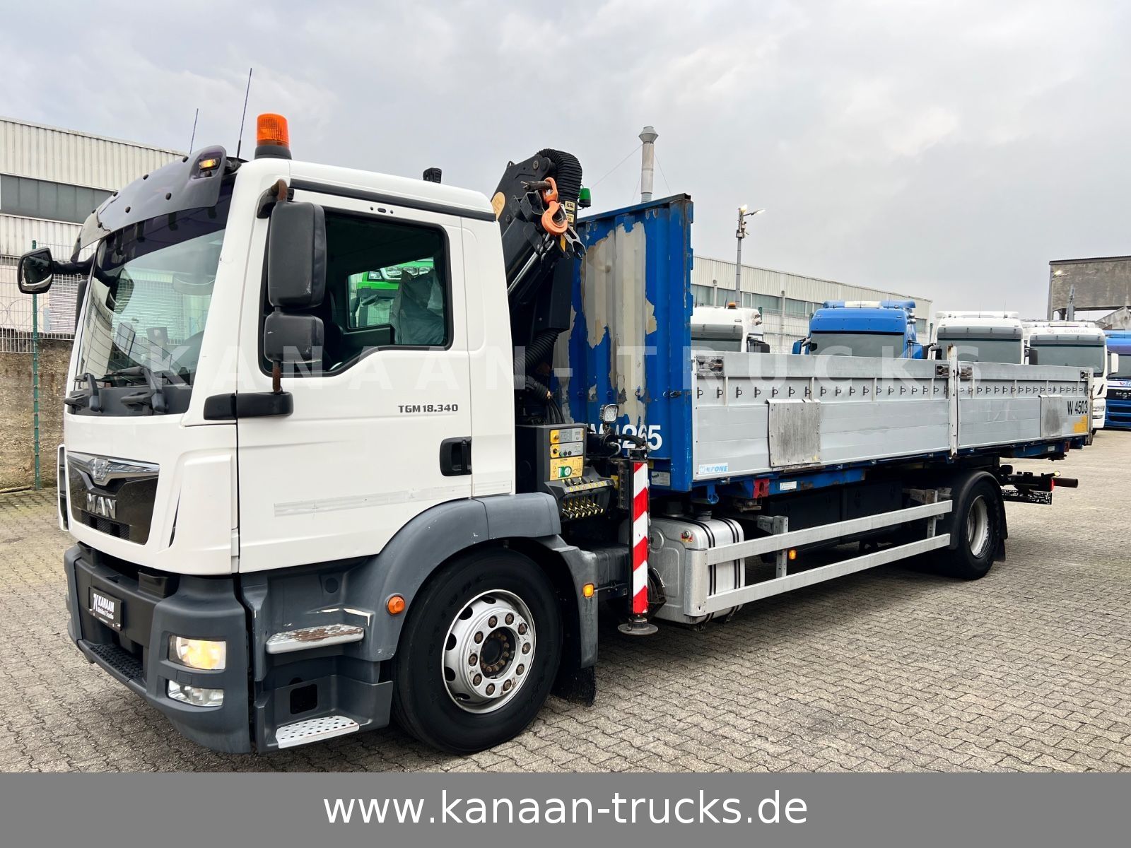 Fahrzeugabbildung MAN TGM 18.340 LL   BDF PK9002  Pritsche EURO6