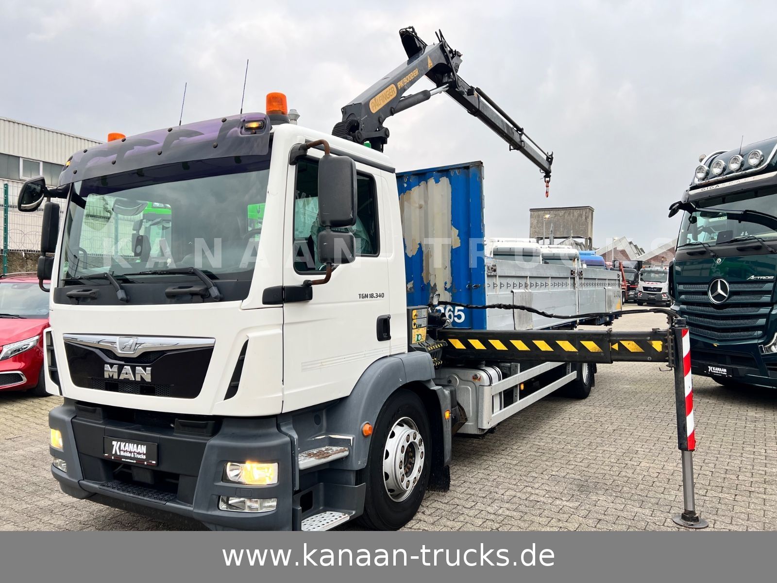 Fahrzeugabbildung MAN TGM 18.340 LL   BDF PK9002  Pritsche EURO6