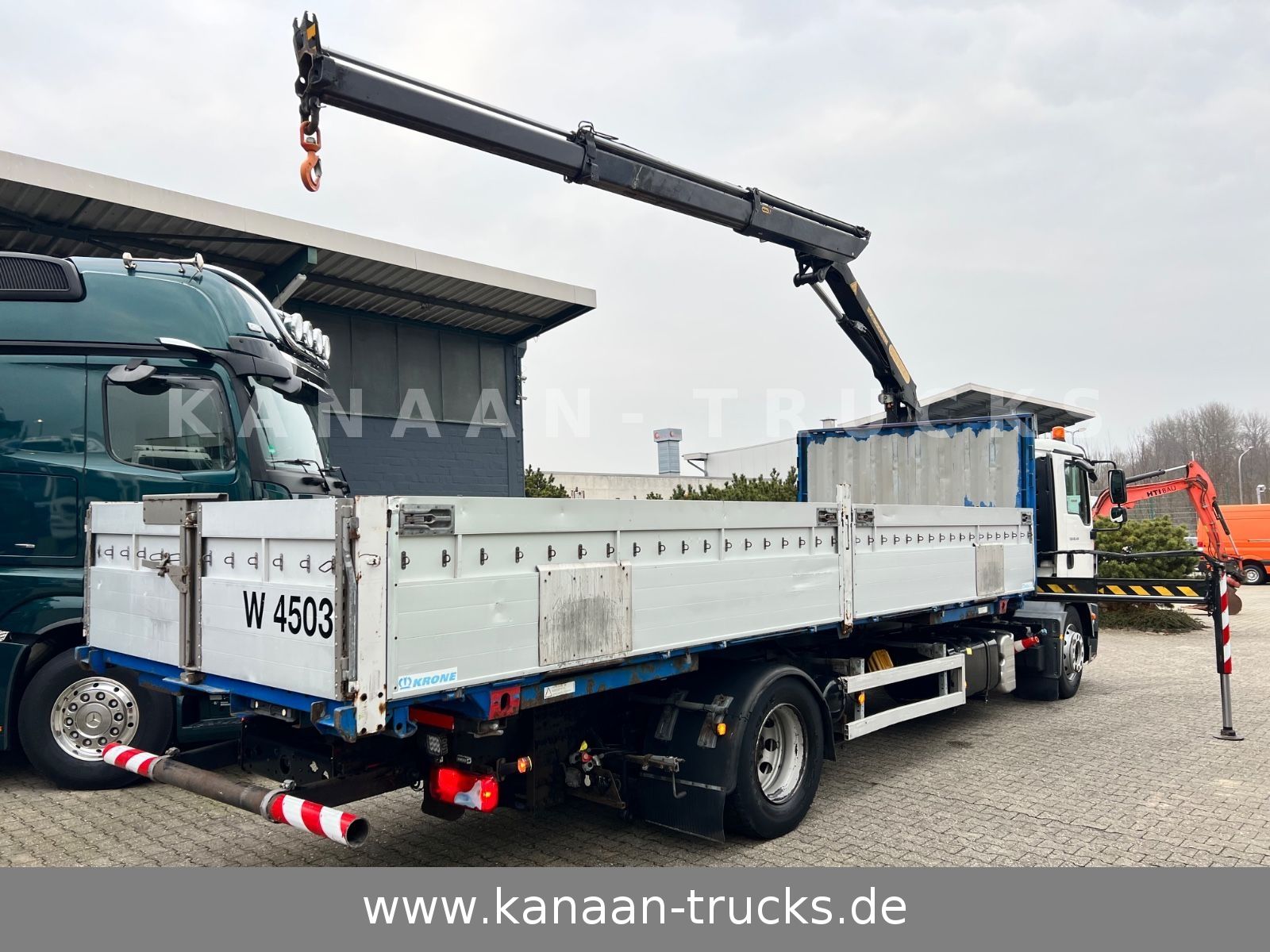 Fahrzeugabbildung MAN TGM 18.340 LL   BDF PK9002  Pritsche EURO6
