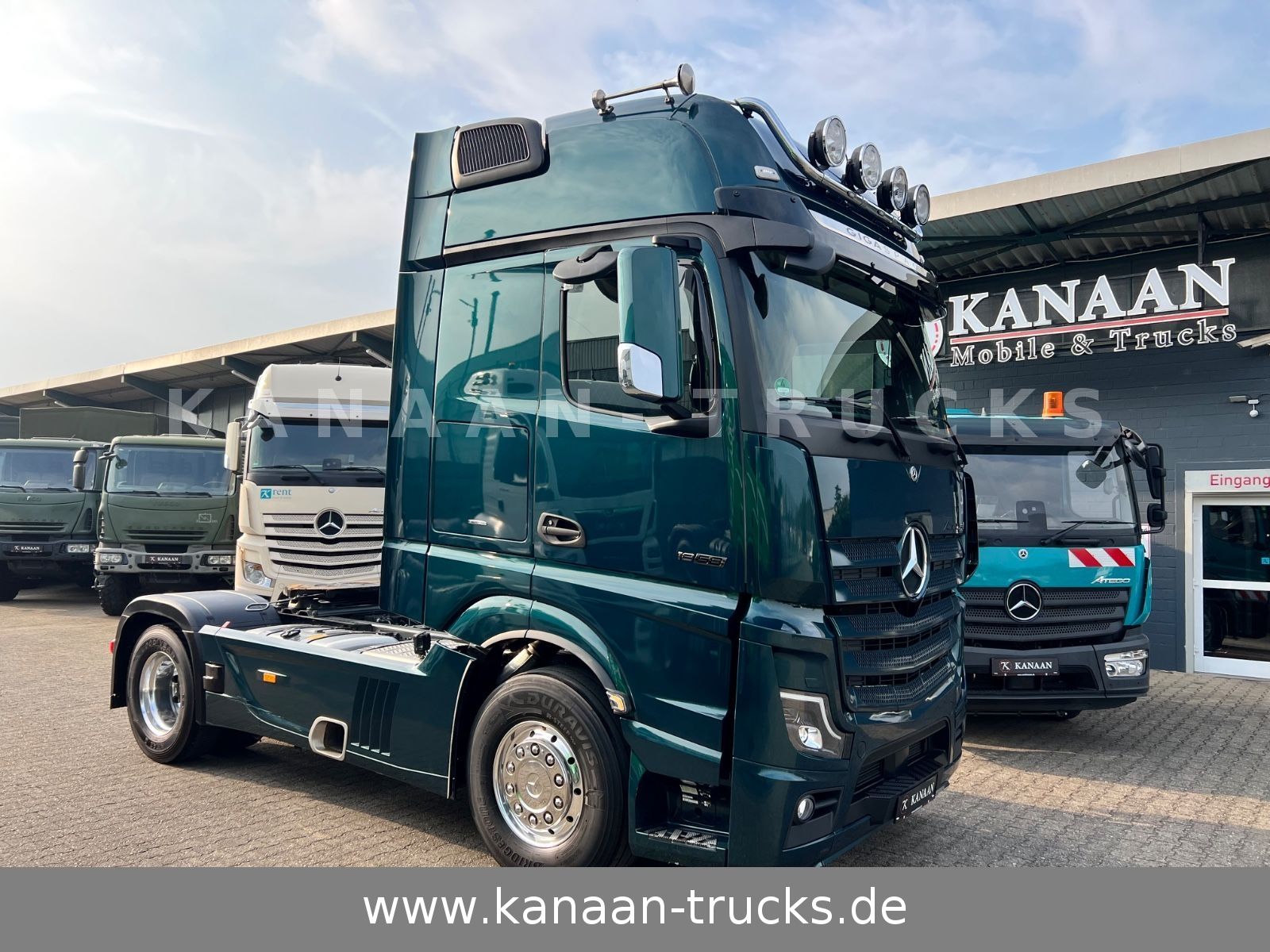 Mercedes-Benz 1858 LS Actros 5 GigaSpace leder Xenon 1860 1863