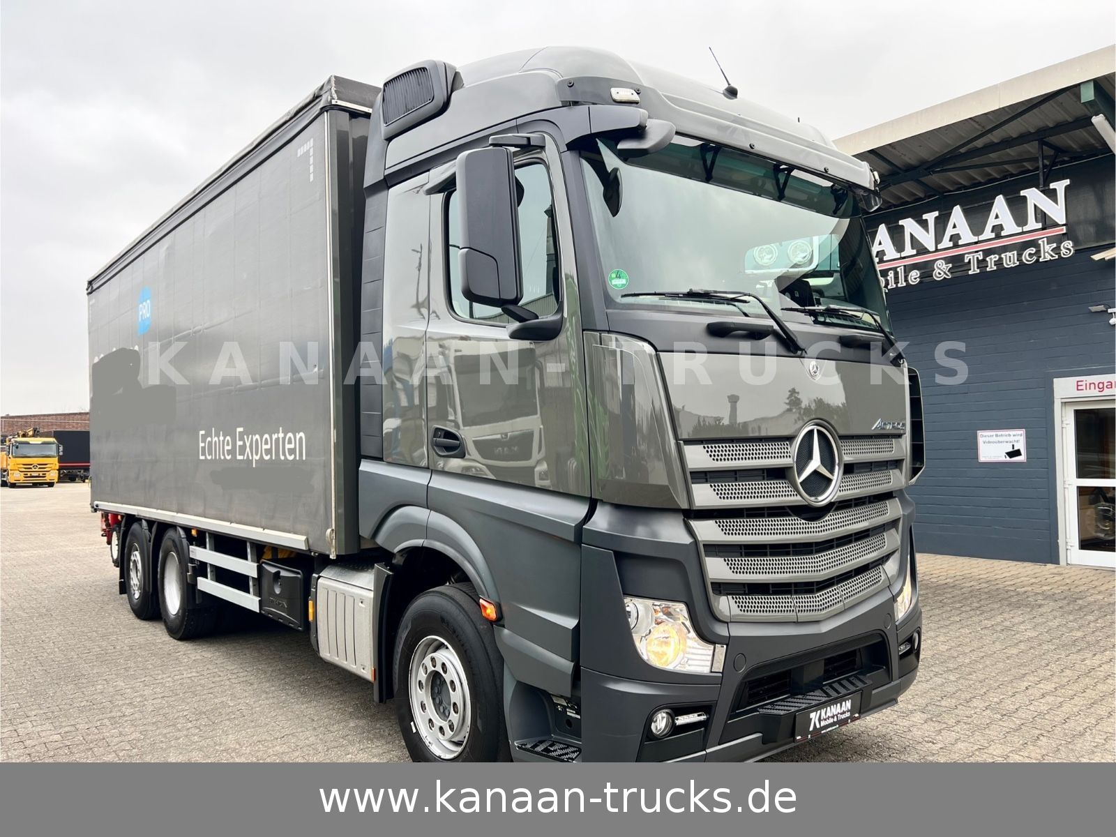 Mercedes-Benz 2548 Actros 6x2 Pritsche Moffet Mitnahme stapler