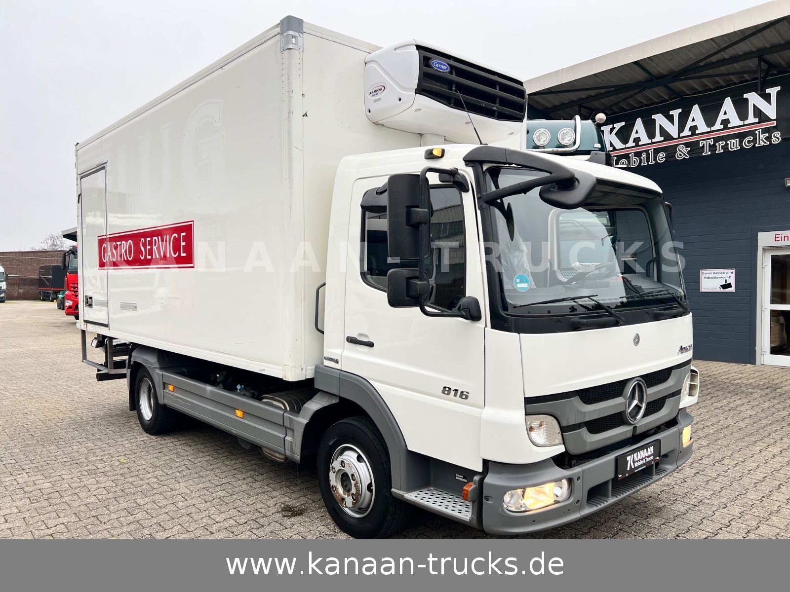 Mercedes-Benz 816 Atego Tiefkühlkoffer Carrier LBW