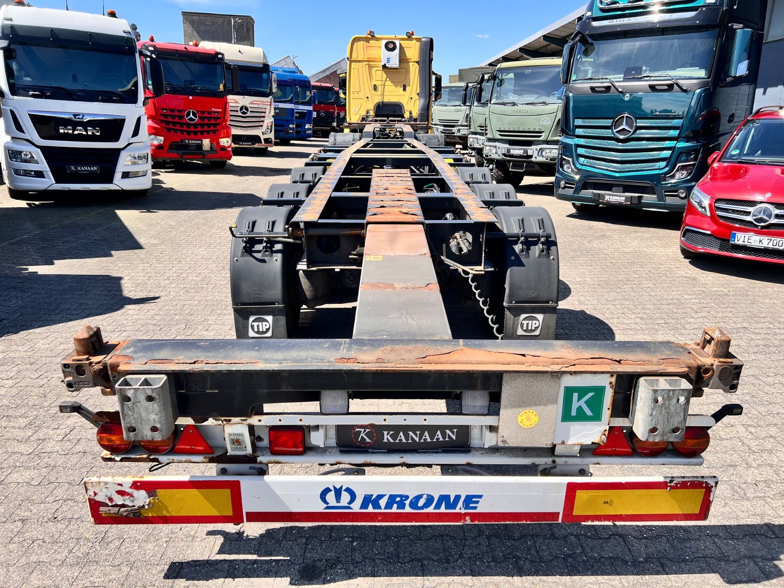 Fahrzeugabbildung Krone Container Multi 2x20-30-40-45ft HighCube 10x stk