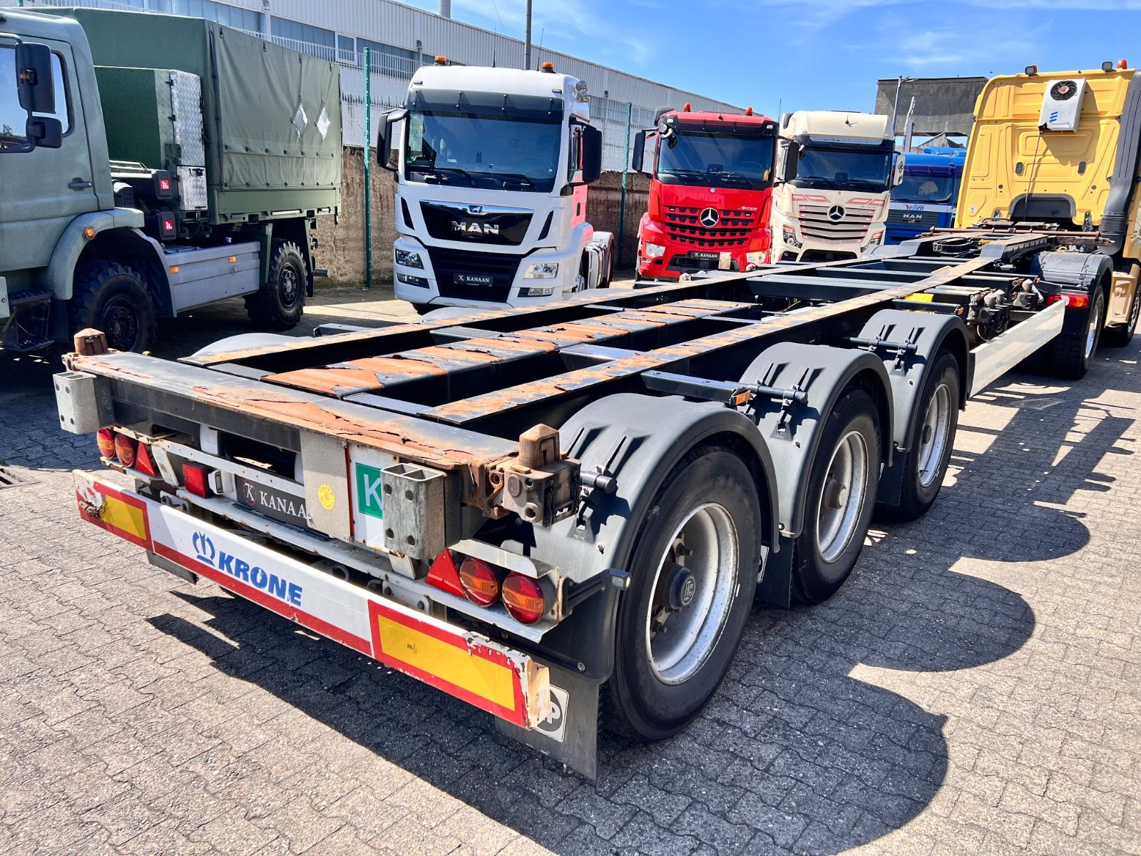 Fahrzeugabbildung Krone Container Multi 2x20-30-40-45ft HighCube 10x stk