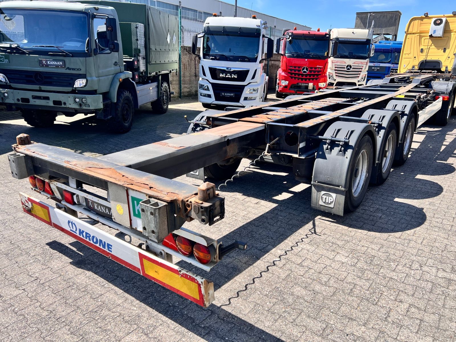 Fahrzeugabbildung Krone Container Multi 2x20-30-40-45ft HighCube 10x stk
