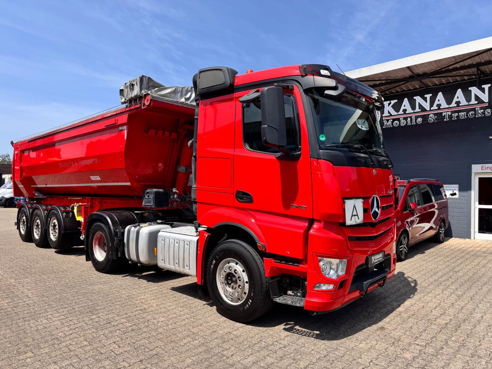 Mercedes-Benz 1846 Actros  LS Kipphydraulik Alcoa