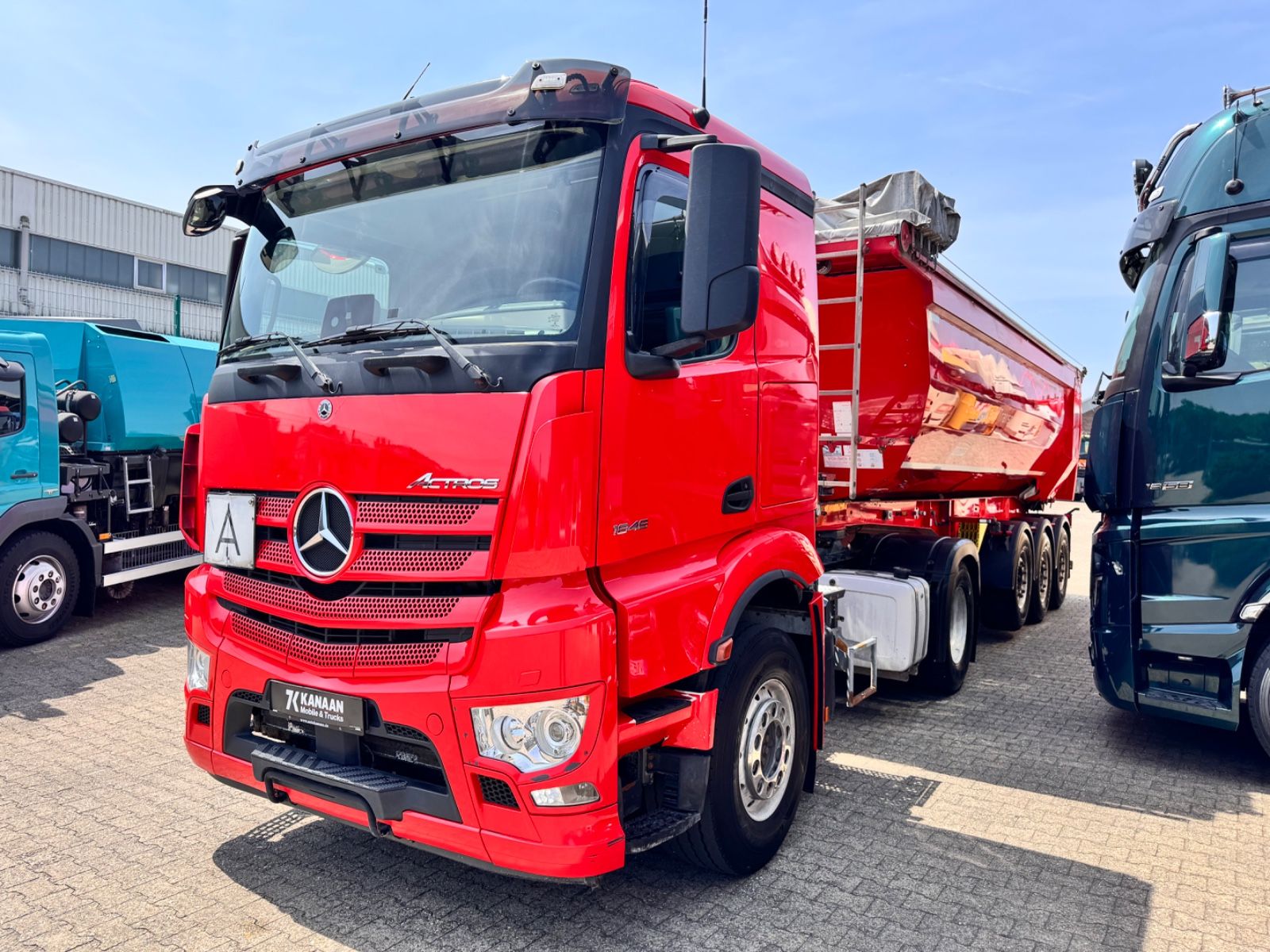 Fahrzeugabbildung Mercedes-Benz 1846 Actros  LS Kipphydraulik Alcoa
