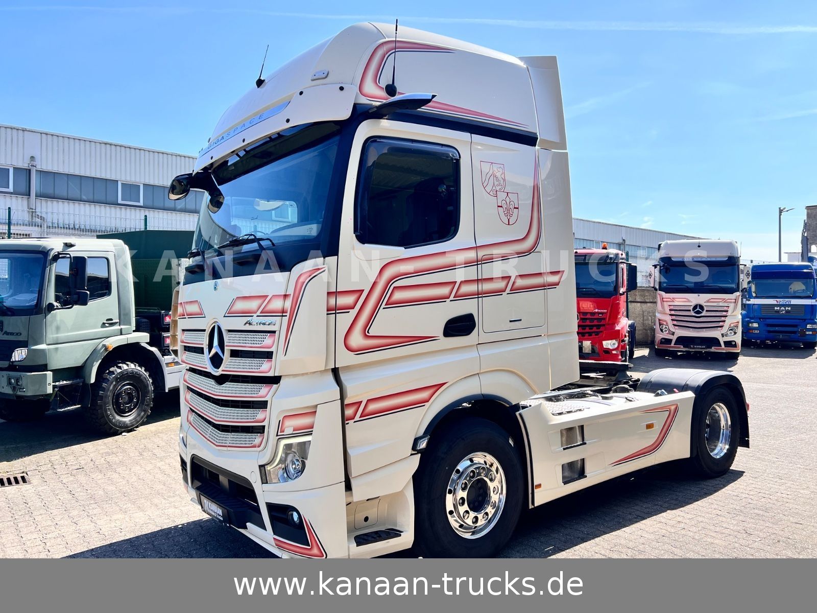 Fahrzeugabbildung Mercedes-Benz 1848 LS Actros 5  GigaSpace