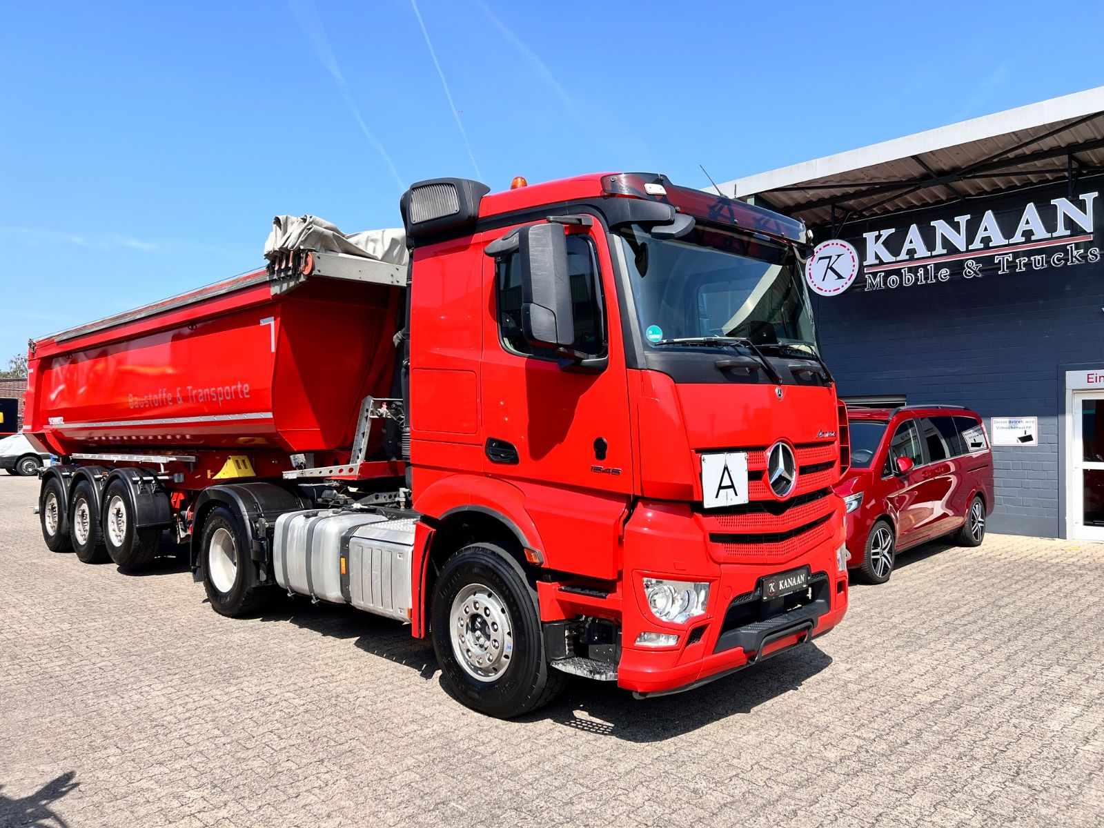 Mercedes-Benz 1846 LS  Actros 5 4x2 Kipphydraulik