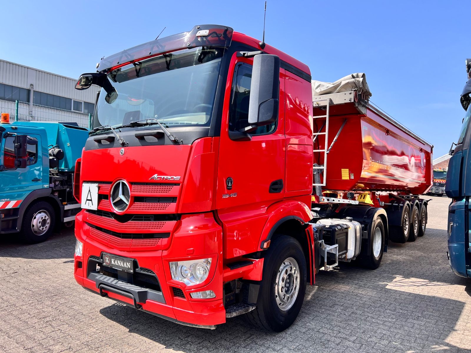 Fahrzeugabbildung Mercedes-Benz 1846 LS  Actros 5 4x2 Kipphydraulik