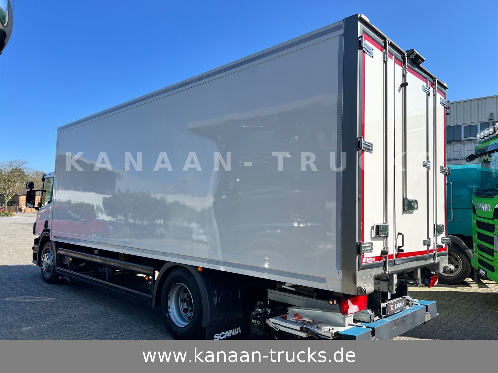 Fahrzeugabbildung Scania P250 Kühlkoffer Carrier Supra1150 Silent  LBW E6