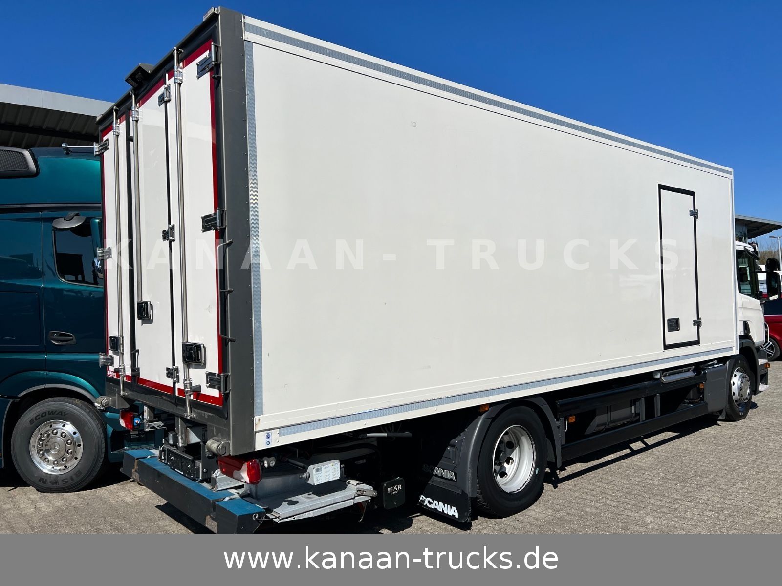 Fahrzeugabbildung Scania P250 Kühlkoffer Carrier Supra1150 Silent  LBW E6