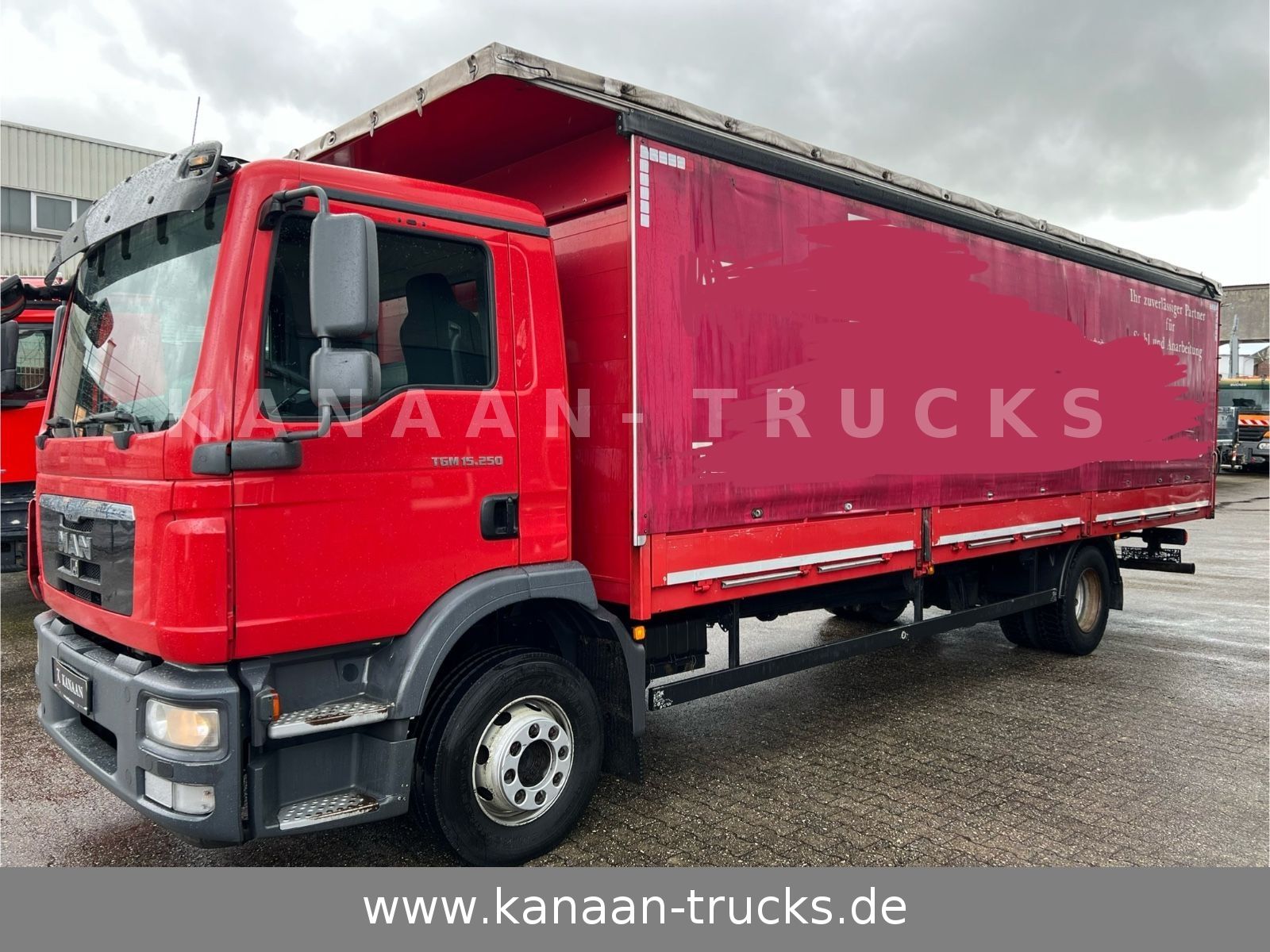 Fahrzeugabbildung MAN TGM 15.250  Spezial Aufbau Langmaterial 7,5m