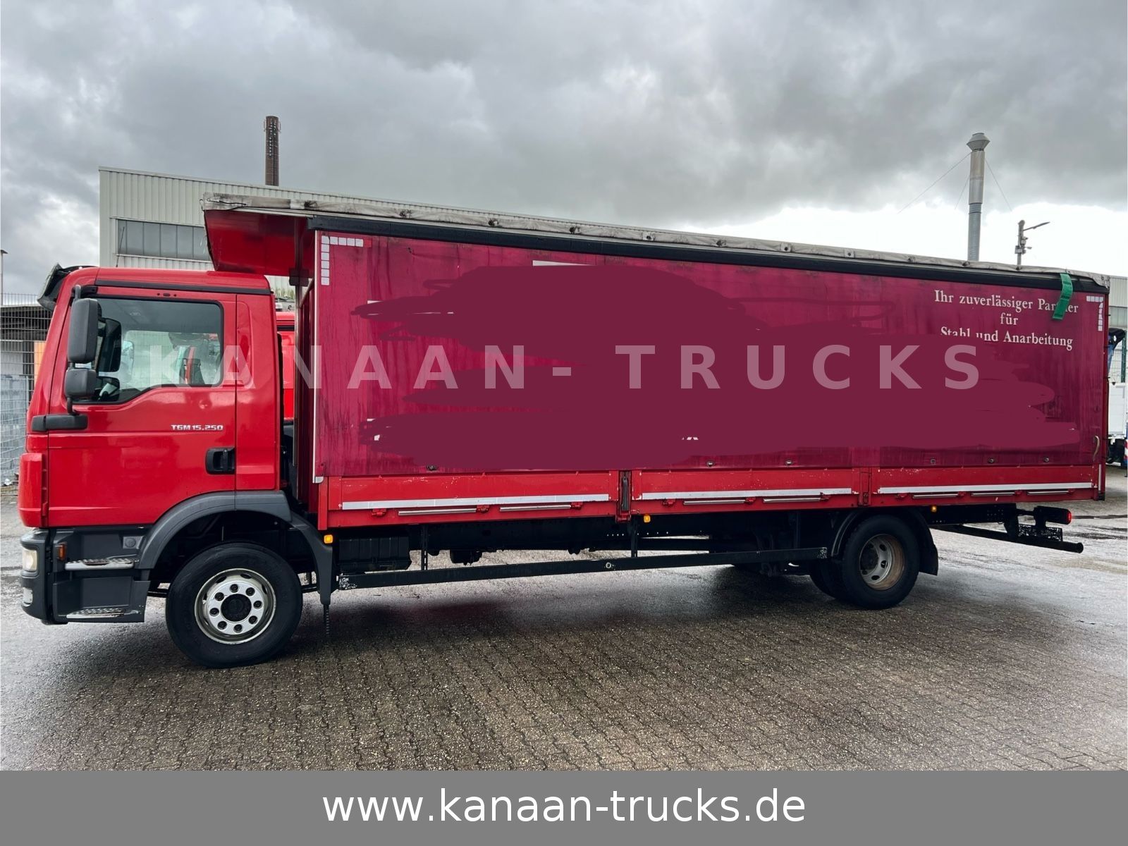 Fahrzeugabbildung MAN TGM 15.250  Spezial Aufbau Langmaterial 7,5m