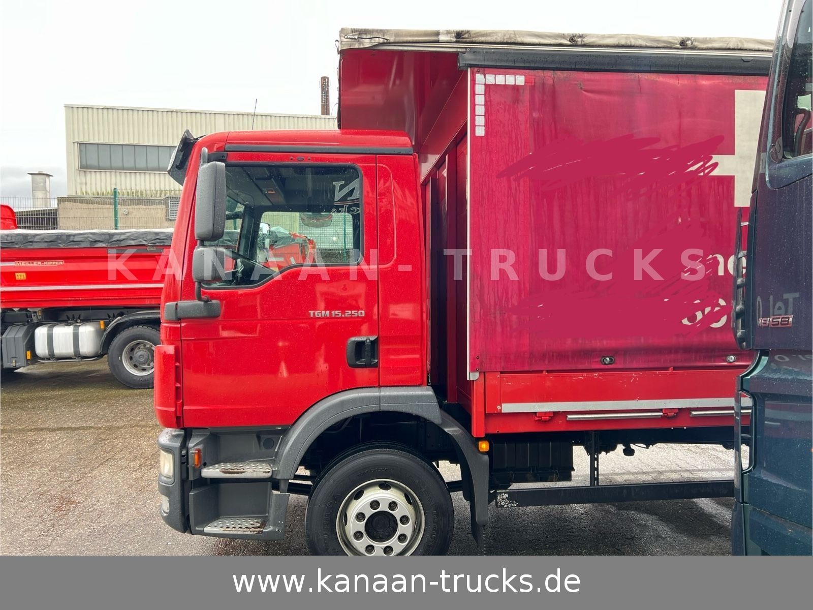 Fahrzeugabbildung MAN TGM 15.250  Spezial Aufbau Langmaterial 7,5m