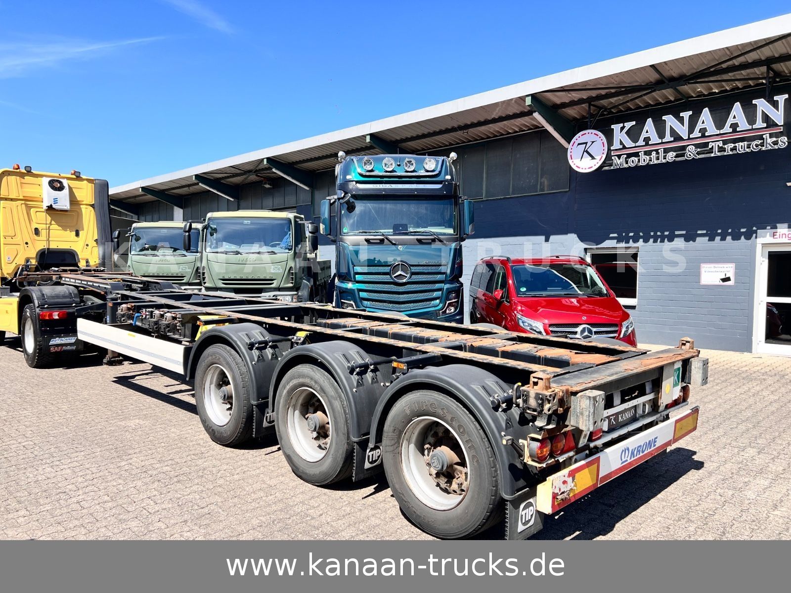 Fahrzeugabbildung Krone Container Multi 2x20-30-40-45ft HighCube 8x stk