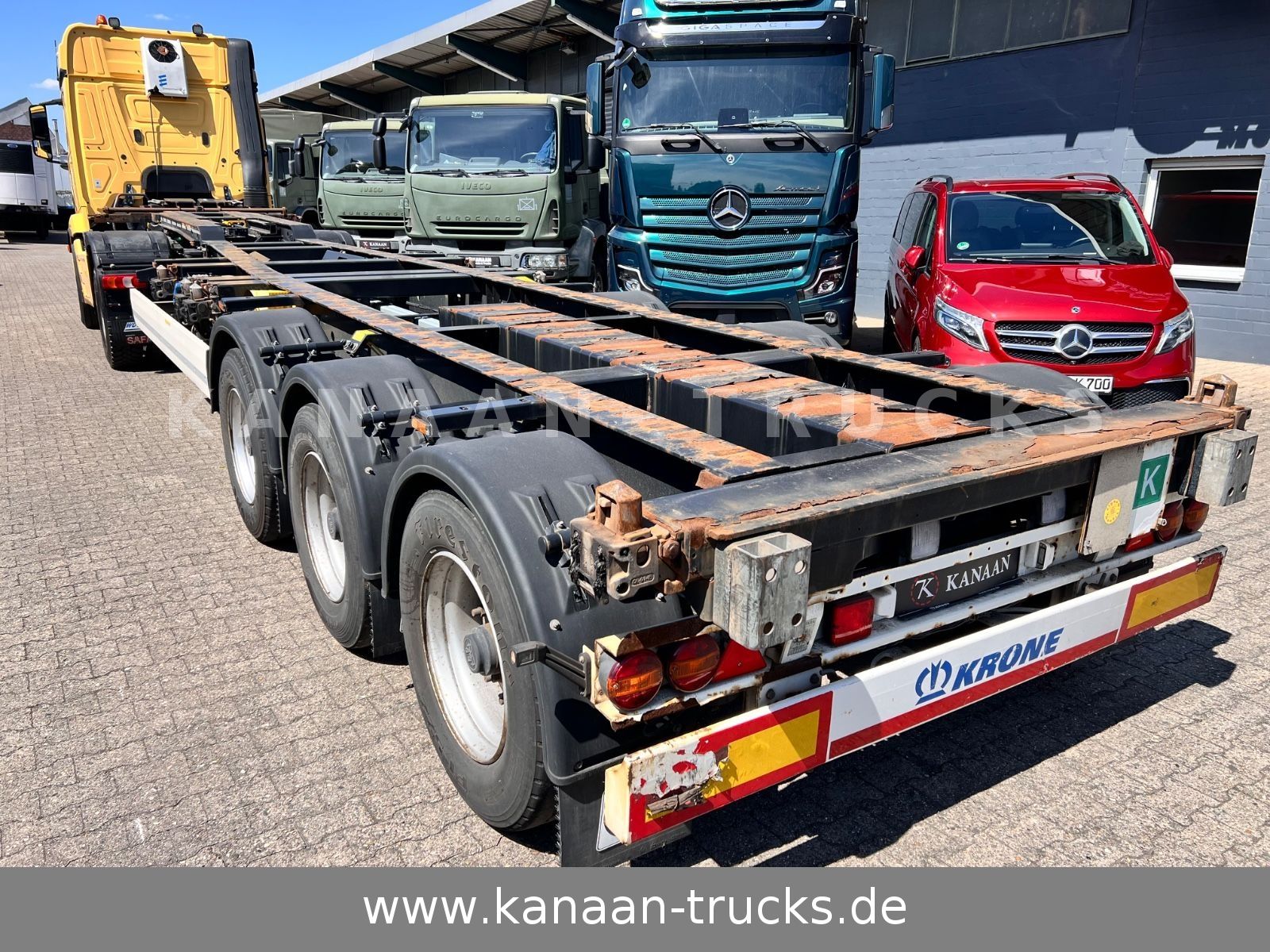 Fahrzeugabbildung Krone Container Multi 2x20-30-40-45ft HighCube 8x stk