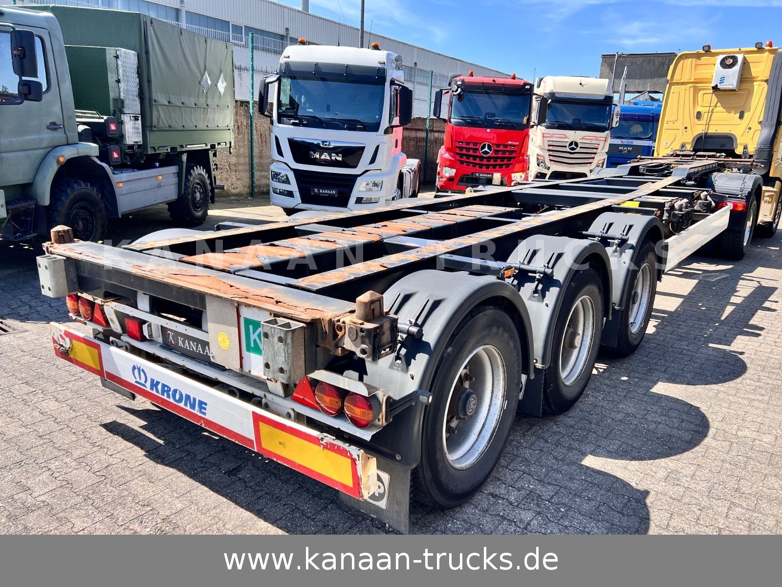 Fahrzeugabbildung Krone Container Multi 2x20-30-40-45ft HighCube 8x stk