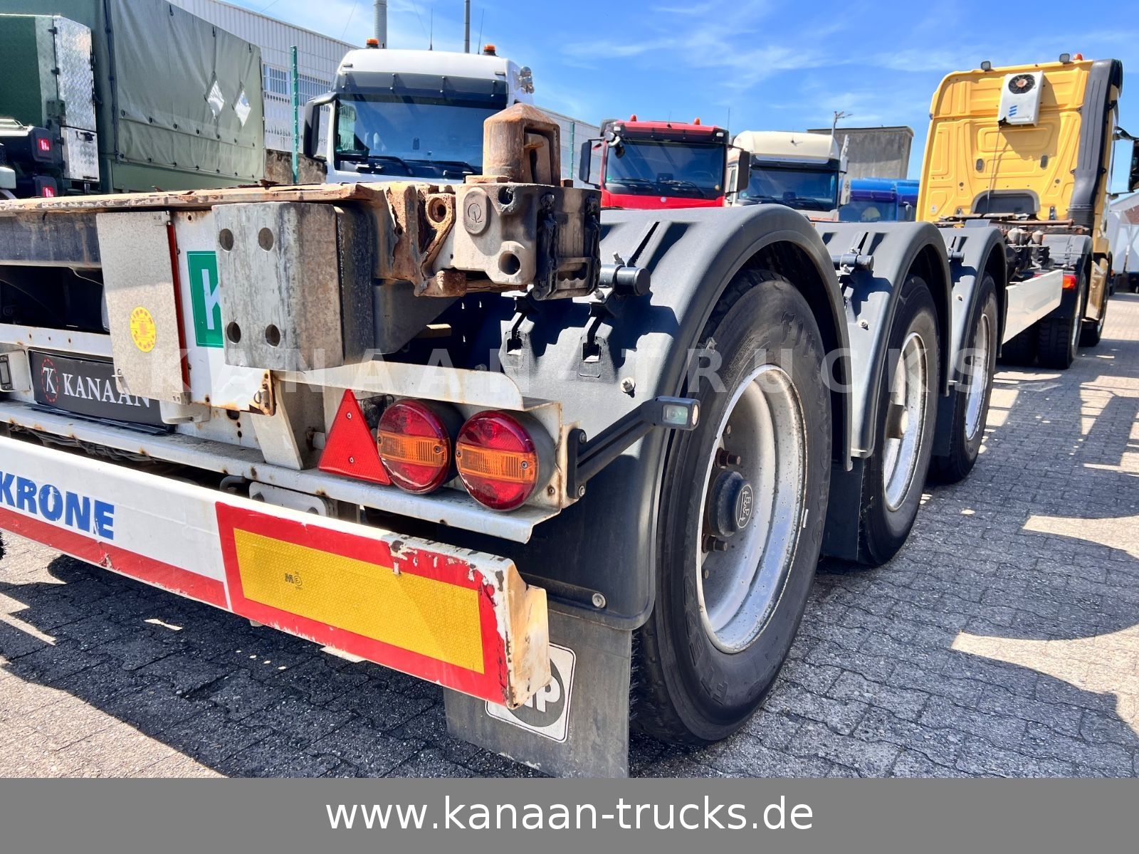 Fahrzeugabbildung Krone Container Multi 2x20-30-40-45ft HighCube 8x stk