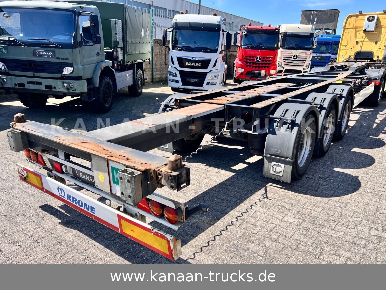 Fahrzeugabbildung Krone Container Multi 2x20-30-40-45ft HighCube 8x stk