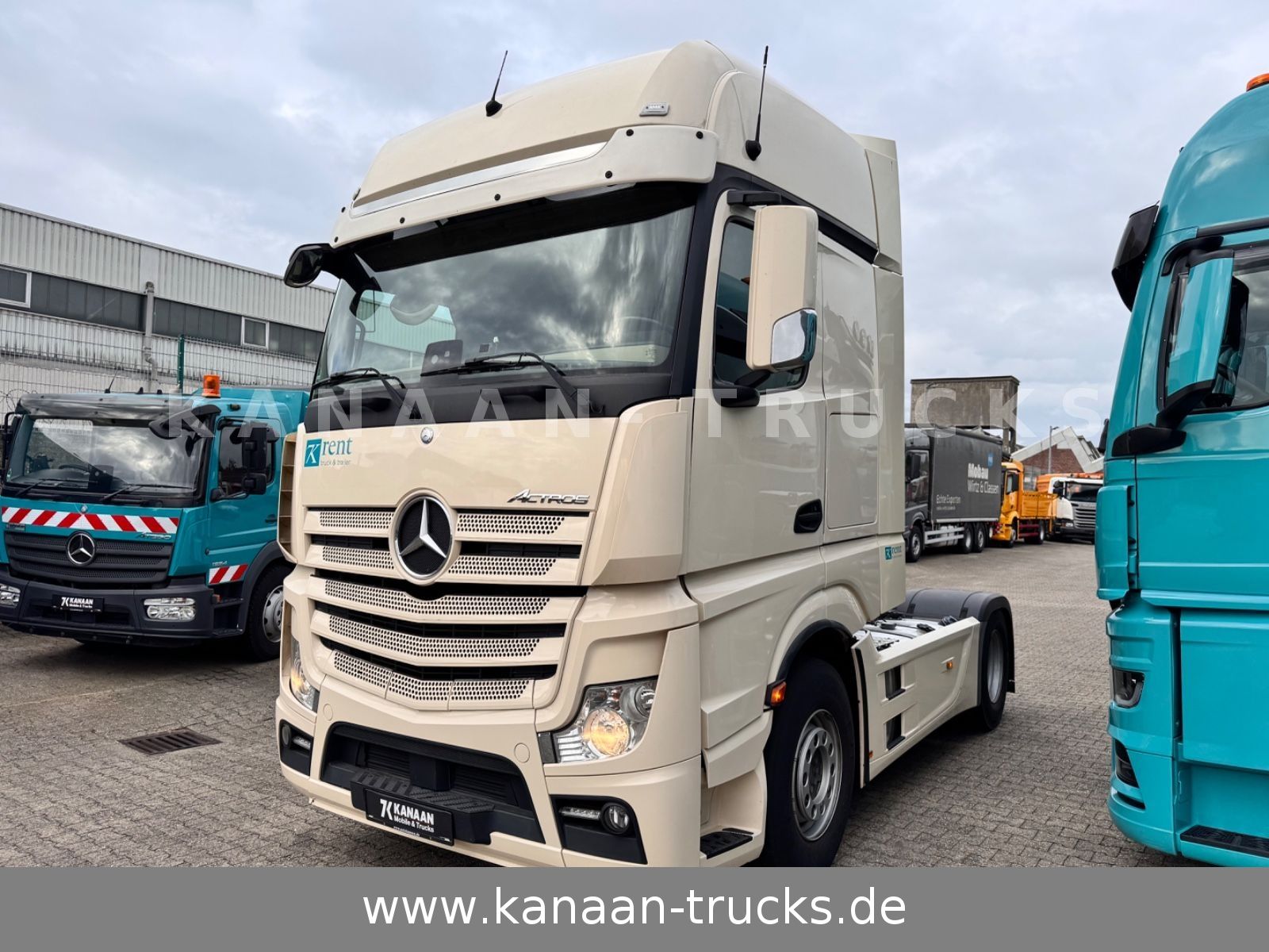 Fahrzeugabbildung Mercedes-Benz 1848 LS Actros 4  GigaSpace  Retarder