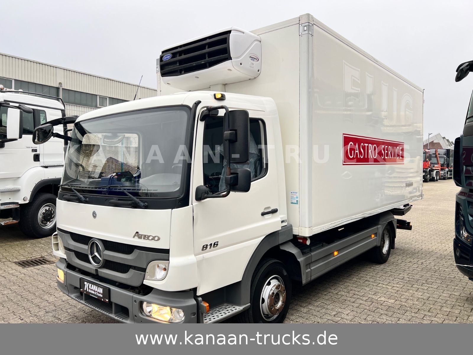 Fahrzeugabbildung Mercedes-Benz 816 Atego Tiefkühlkoffer Carrier LBW
