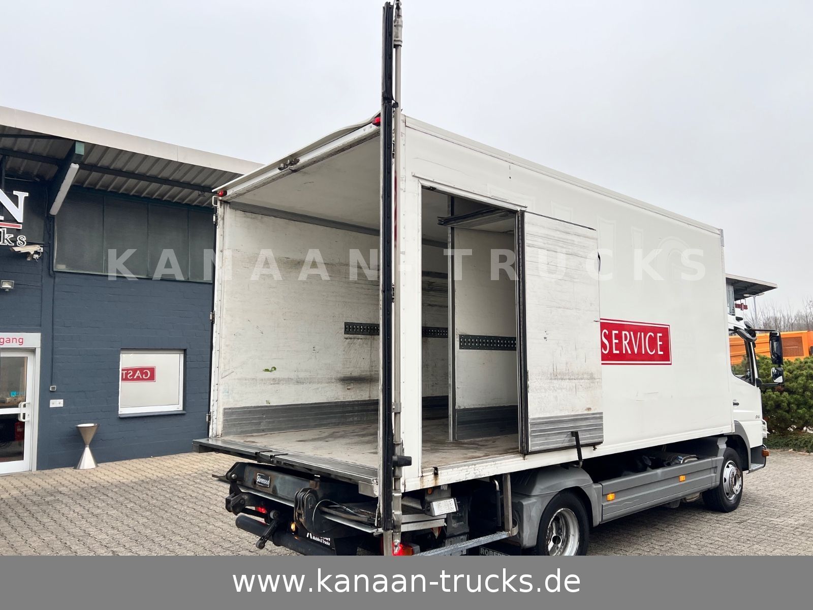 Fahrzeugabbildung Mercedes-Benz 816 Atego Tiefkühlkoffer Carrier LBW
