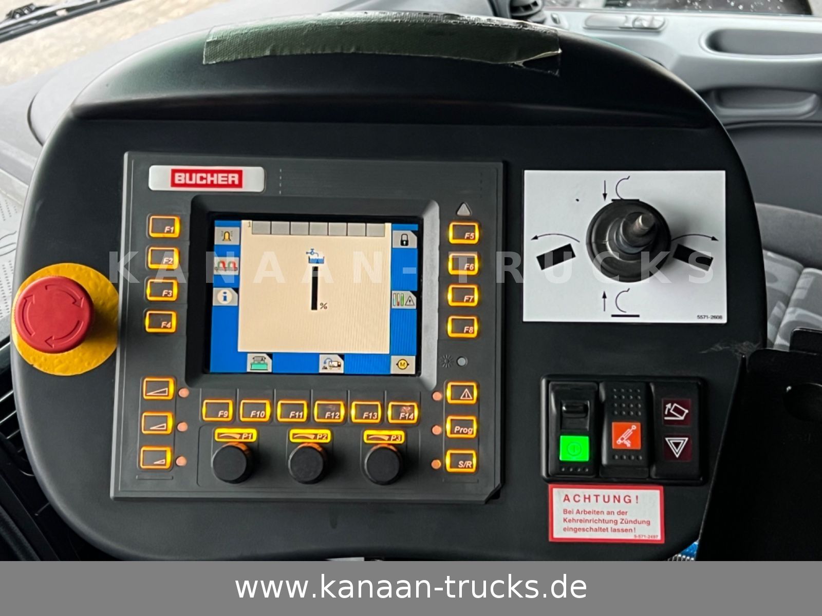 Fahrzeugabbildung Mercedes-Benz 2032 Actros 4x4 Bucher STKF 9500  AIRPORT  KLIMA