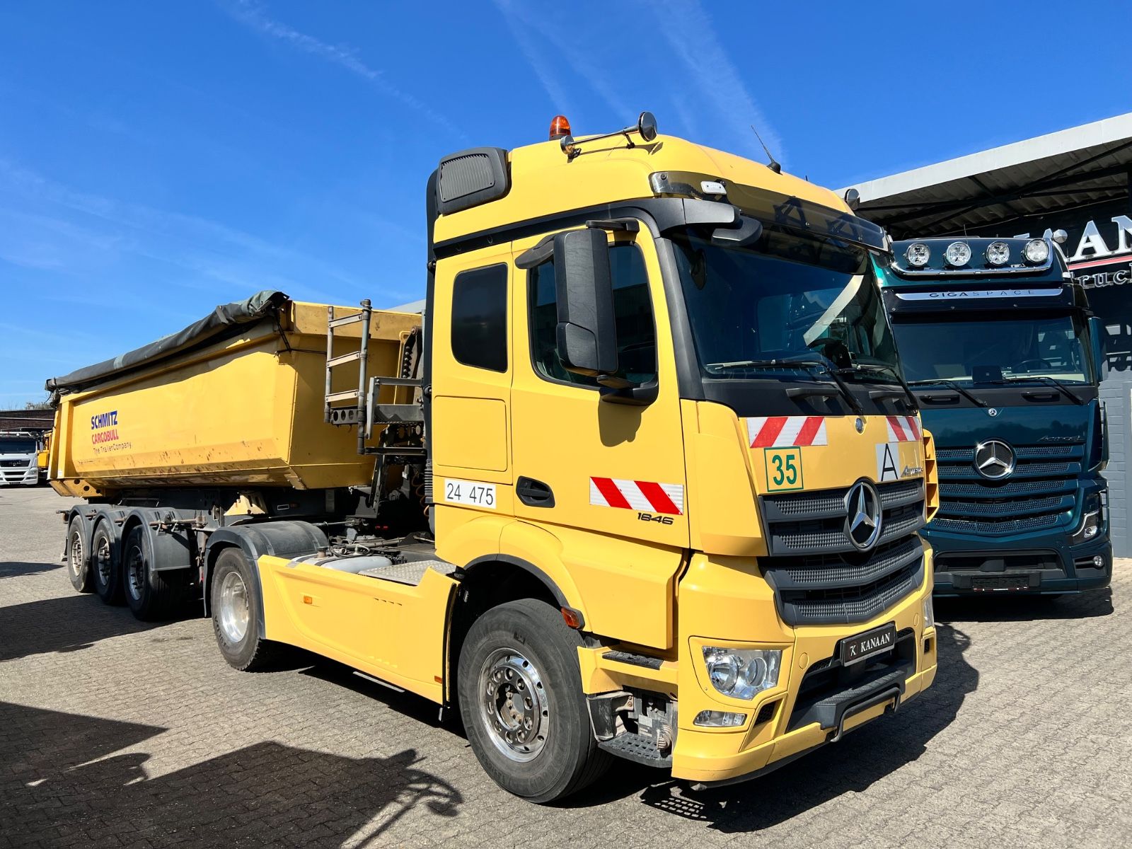 Fahrzeugabbildung Mercedes-Benz 1846 LS Actros L StreamSpace Hydraulik
