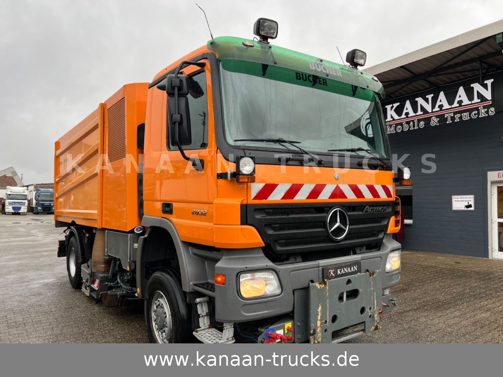 Mercedes-Benz 2032 Actros 4x4 Bucher STKF 9500  AIRPORT  KLIMA