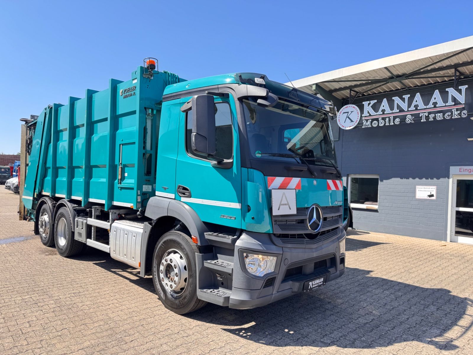 Mercedes-Benz 2533 Antos Müllwagen Zöller ATM bei 90Tkm