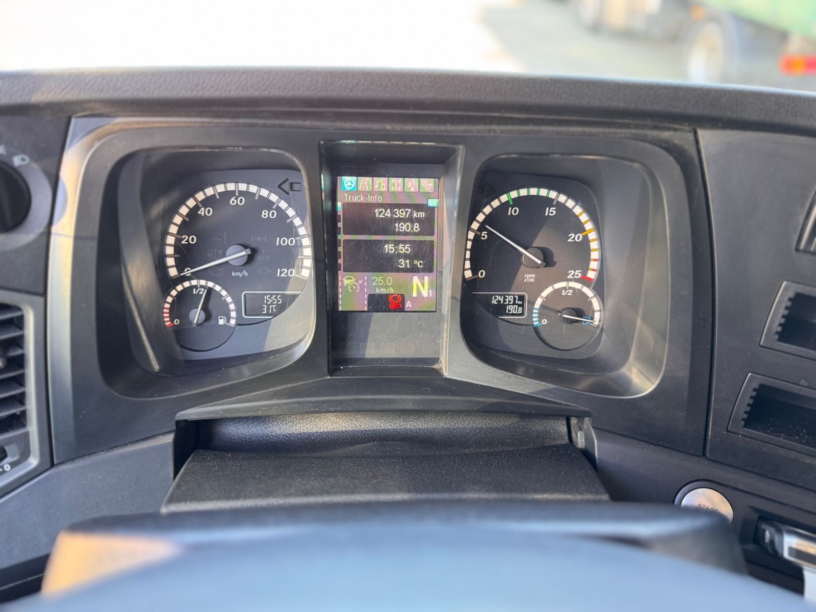 Fahrzeugabbildung Mercedes-Benz 2533 Antos Müllwagen Zöller ATM bei 90Tkm