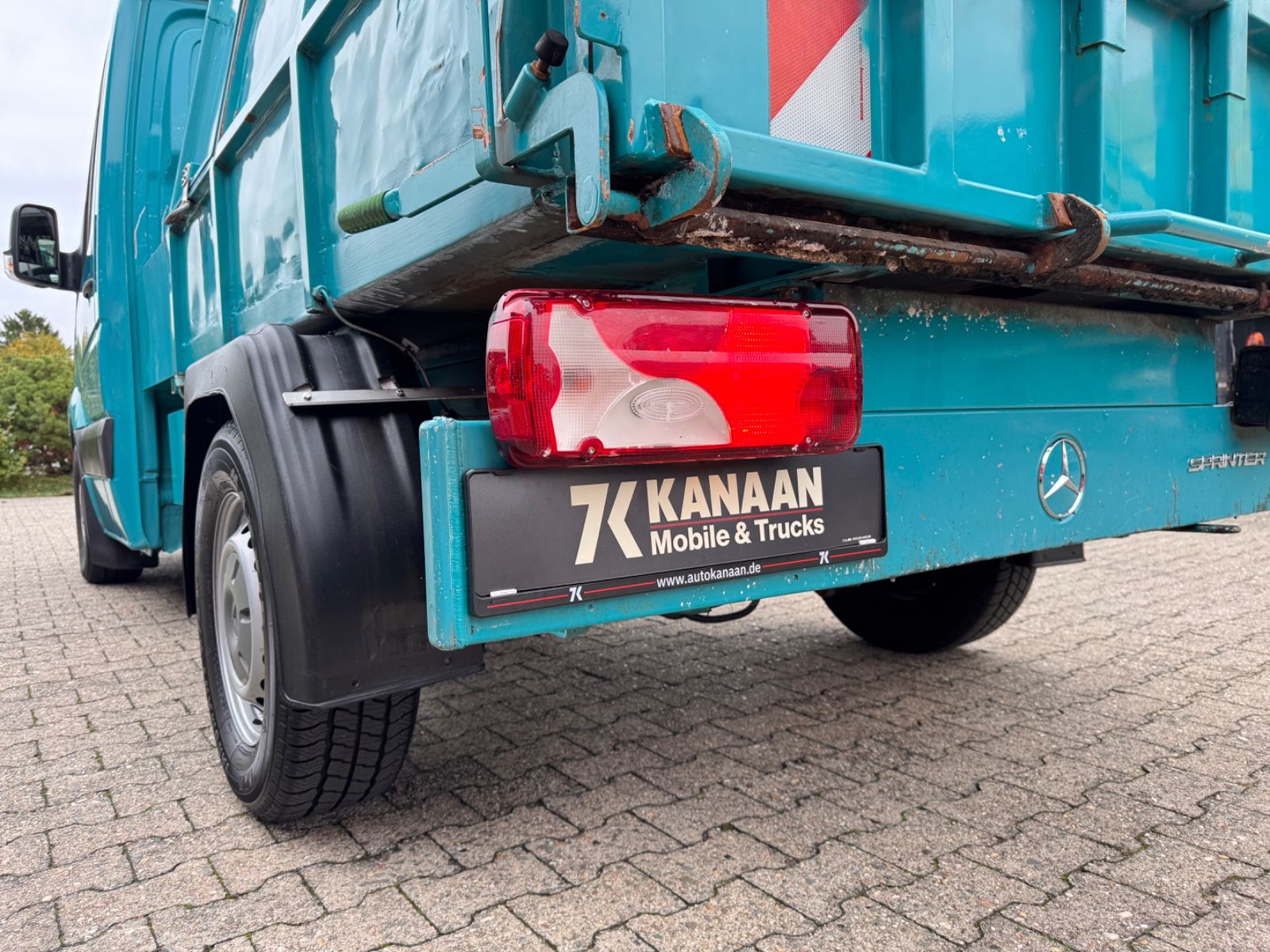 Fahrzeugabbildung Mercedes-Benz 313 CDI Sprinter II Bertsche Müllwagen Tafel