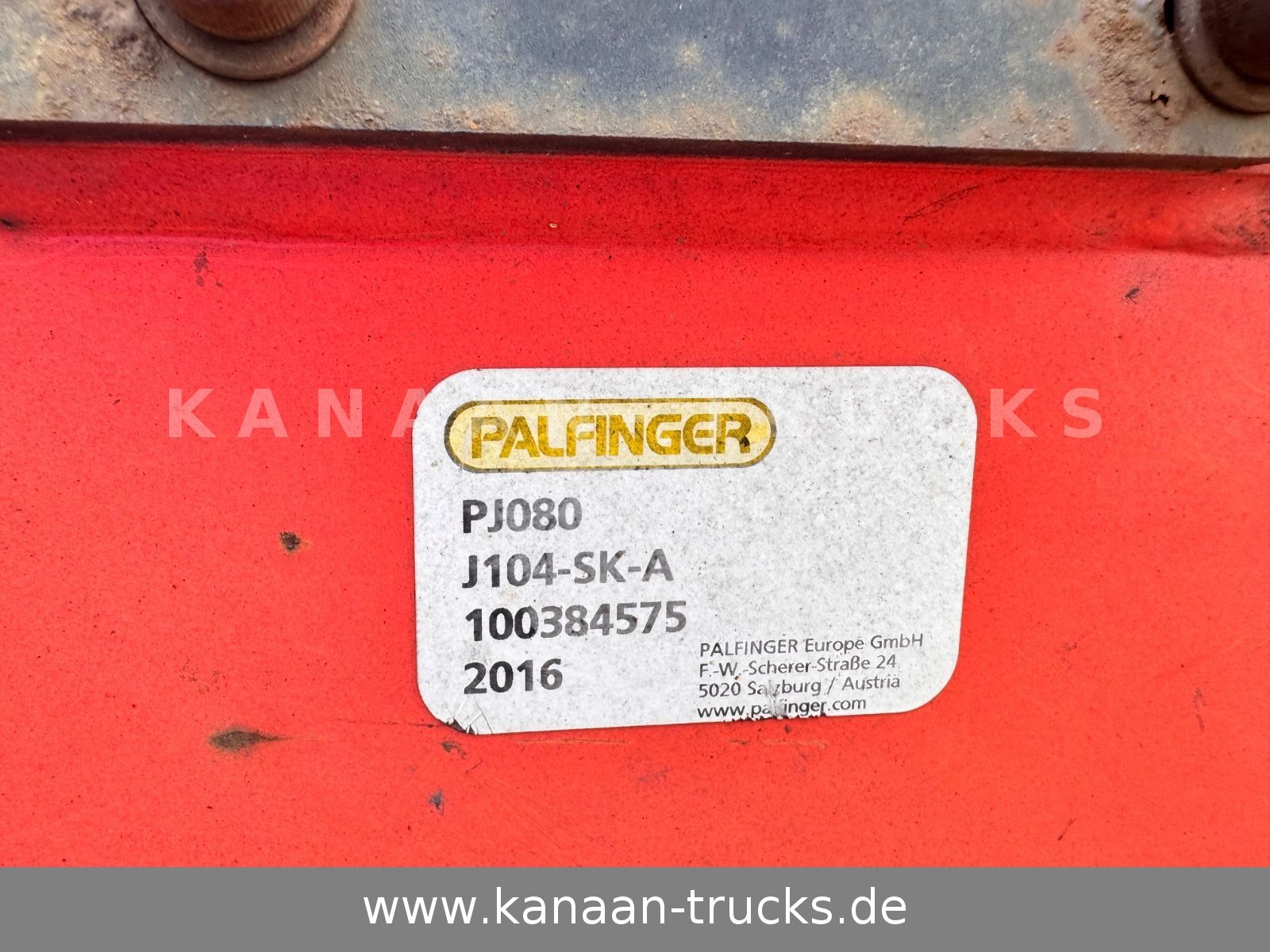 Fahrzeugabbildung MAN 26.480 TGX 6x2 Palfinger 23002 Fly-Jib  ca 21 m
