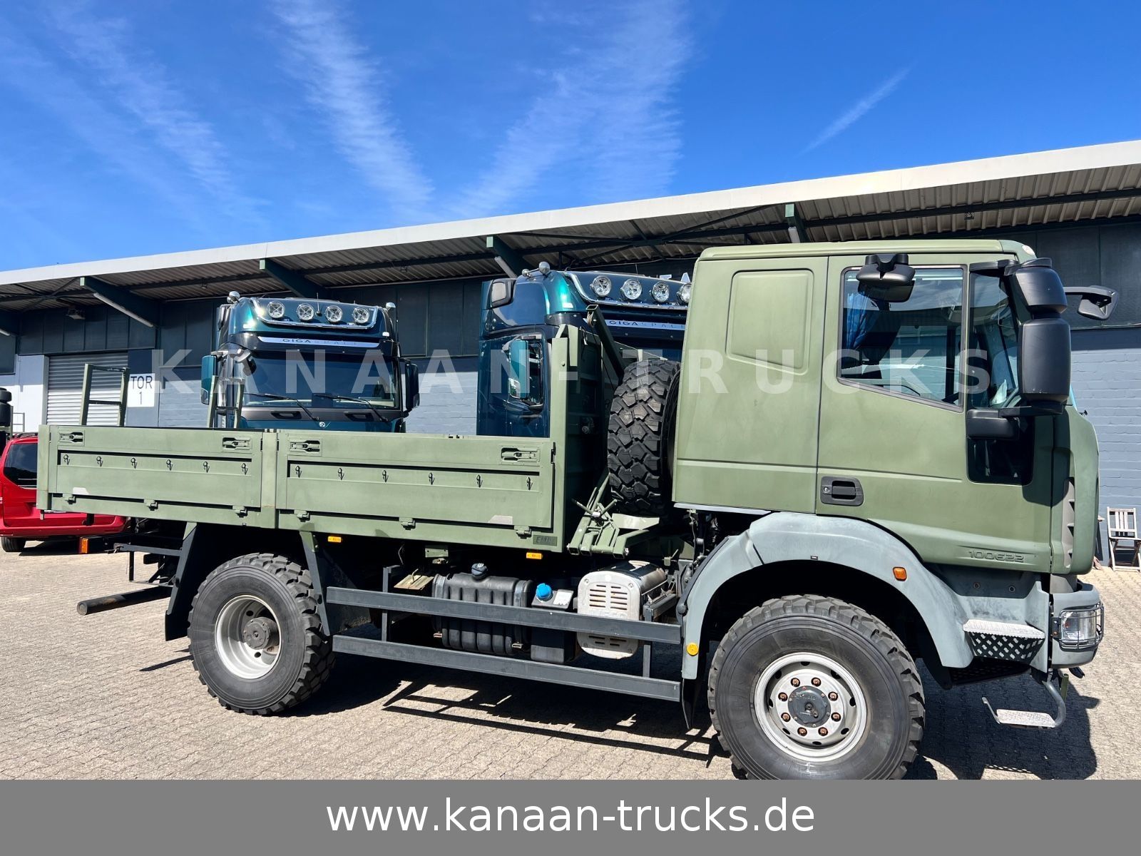 Fahrzeugabbildung Iveco ML100E22WM-BW 4x4 Miltär Camper Exped 19 TKm