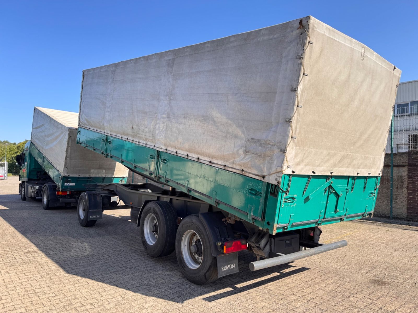 Andere KUMMLIN 3-Achs Getreide Kipper 3 Seiten Liftachs