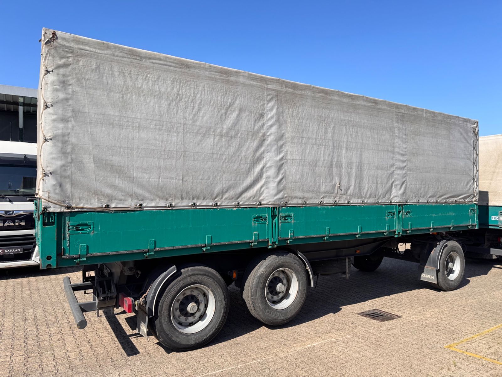 Fahrzeugabbildung Andere KUMMLIN 3-Achs Getreide Kipper 3 Seiten Liftachs