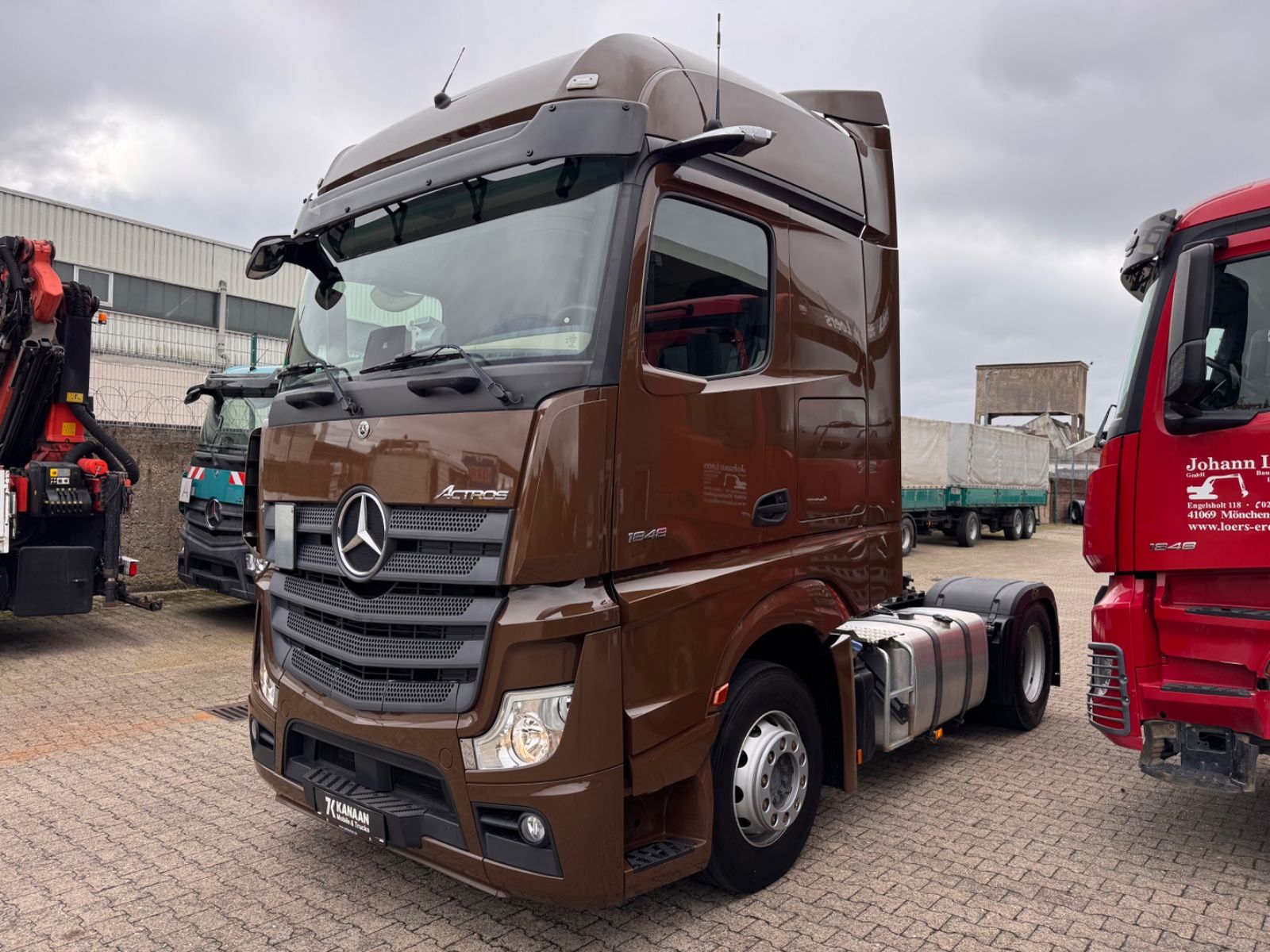 Fahrzeugabbildung Mercedes-Benz 1848 Actros 5 BigSPace