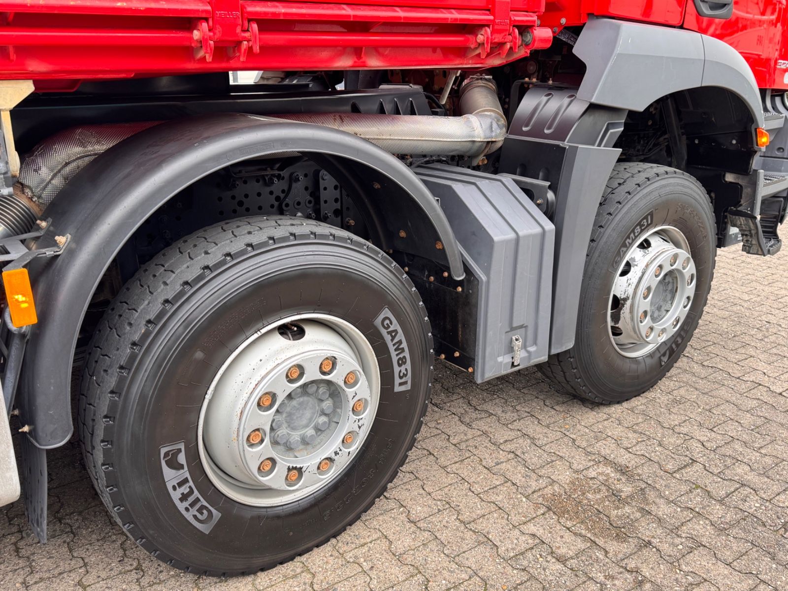 Fahrzeugabbildung Mercedes-Benz 3246 K  Arocs 8x4 Meiller  Bordmatik