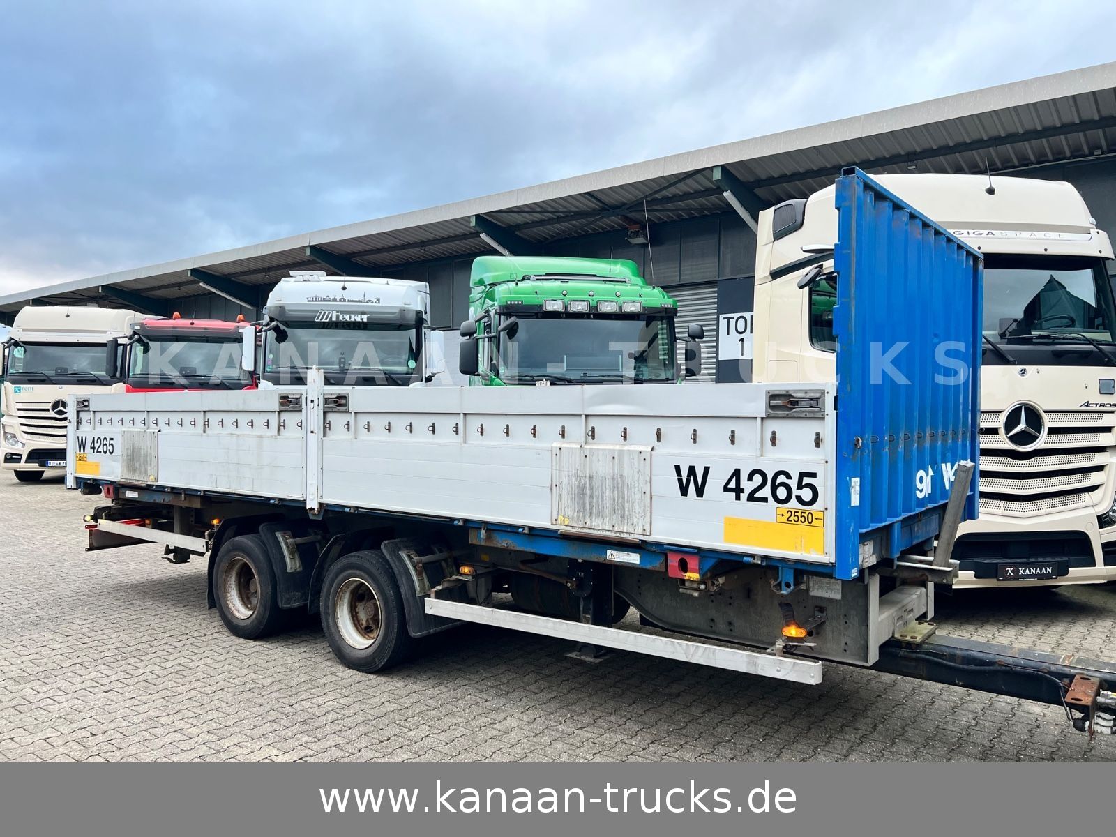 Fahrzeugabbildung Wecon AWZ 218 LZ  Tandem  BDF Pritsche