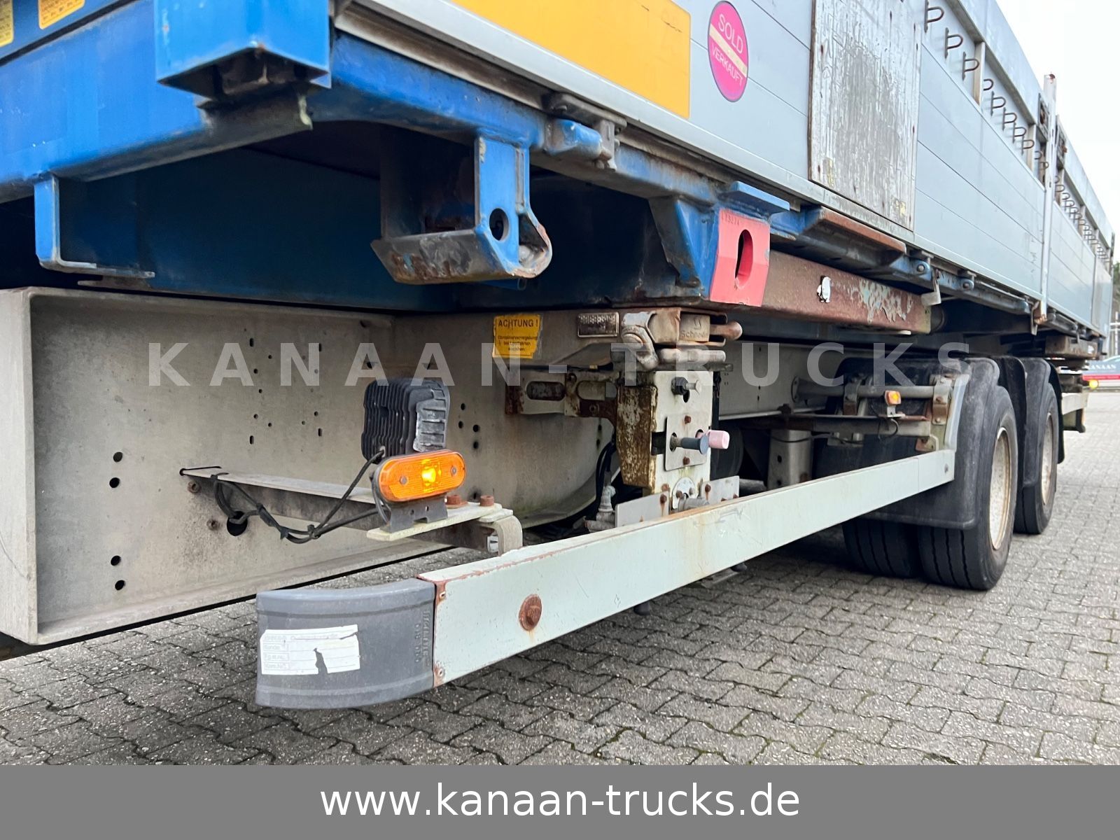 Fahrzeugabbildung Wecon AWZ 218 LZ  Tandem  BDF Pritsche