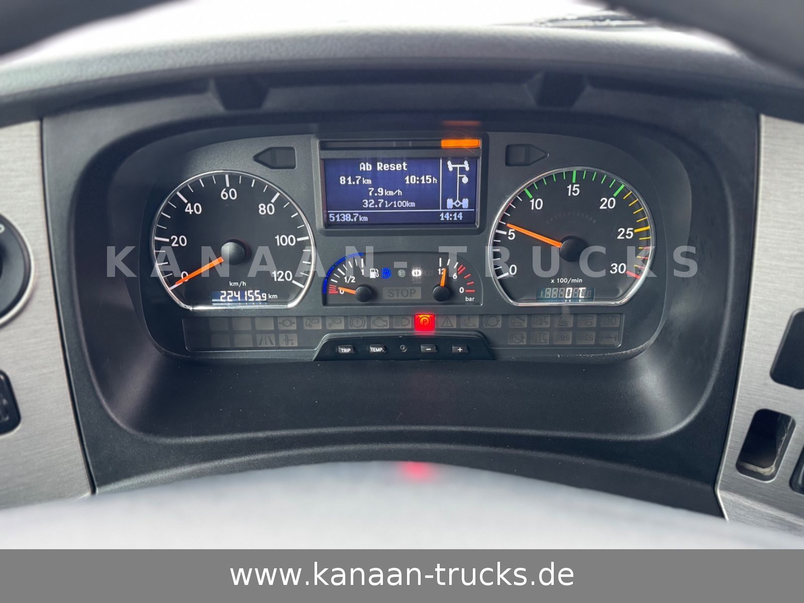 Fahrzeugabbildung Mercedes-Benz 1833 Axor 4x2 MEILLER Kipper Plane TOP !