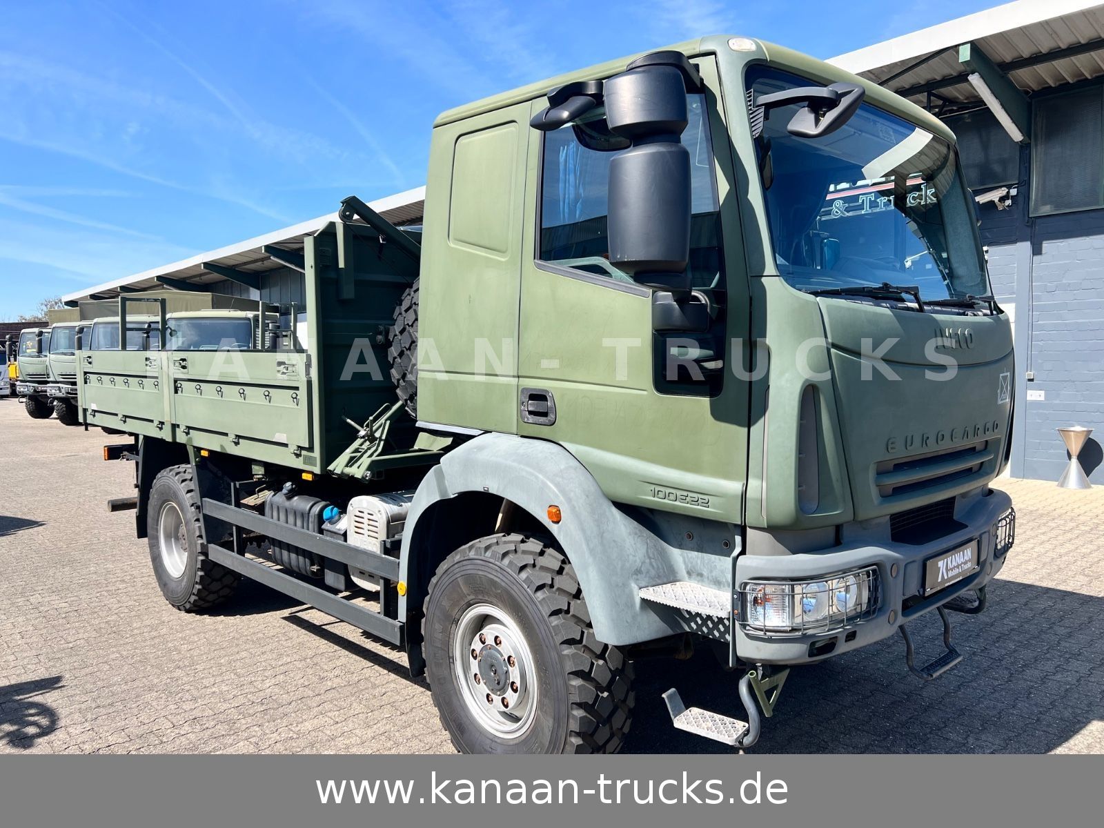 Fahrzeugabbildung Iveco ML100E22WM-BW 4x4 Miltär Camper Exped 19 TKm
