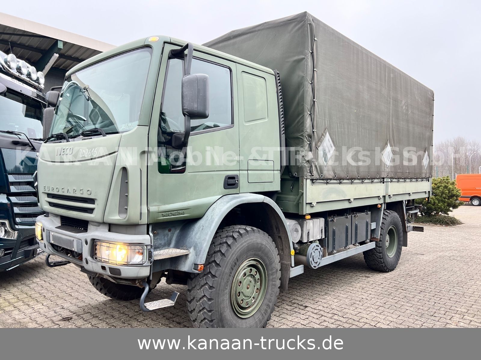 Fahrzeugabbildung Iveco 140 E240 Eurocargo 4x4 Miltär Camper Expedition