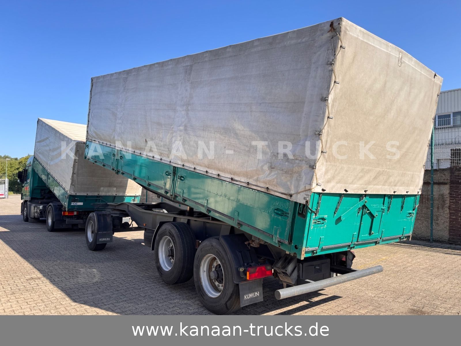 Andere KUMMLIN 3-Achs Getreide Kipper 3 Seiten Liftachs