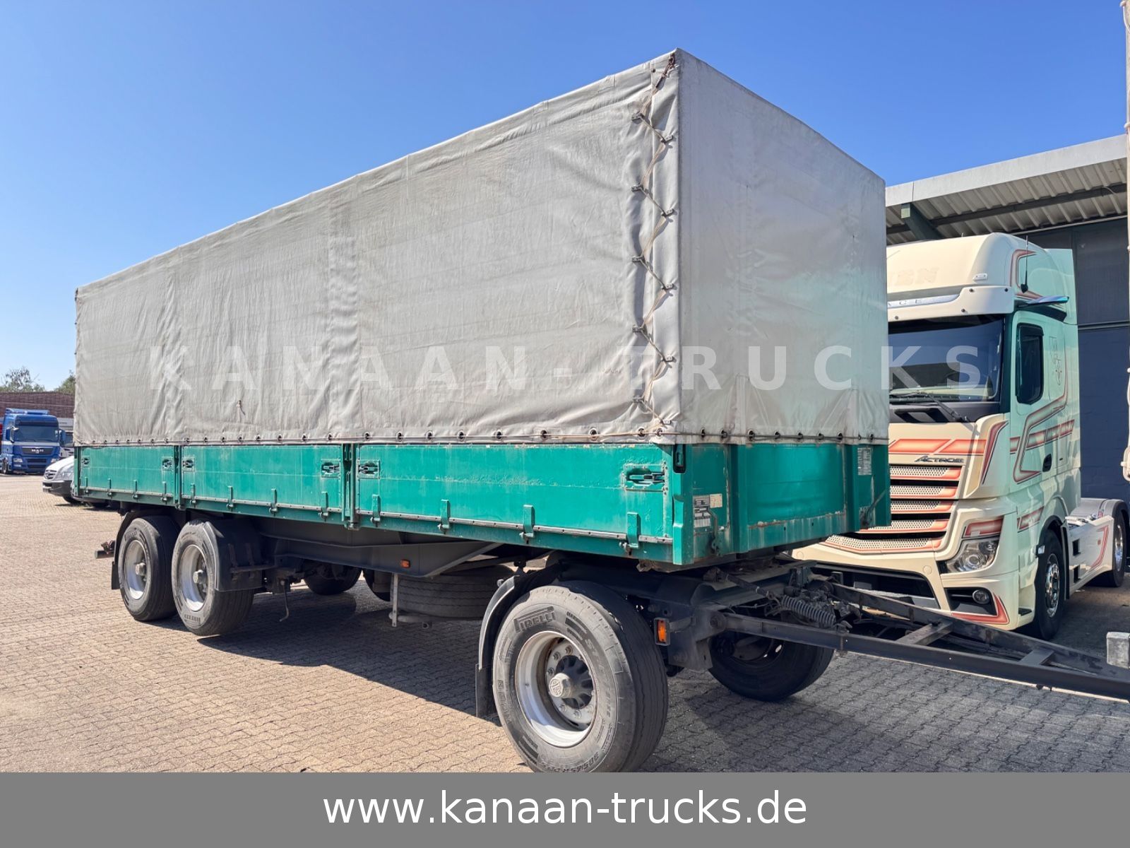 Fahrzeugabbildung Andere KUMMLIN 3-Achs Getreide Kipper 3 Seiten Liftachs