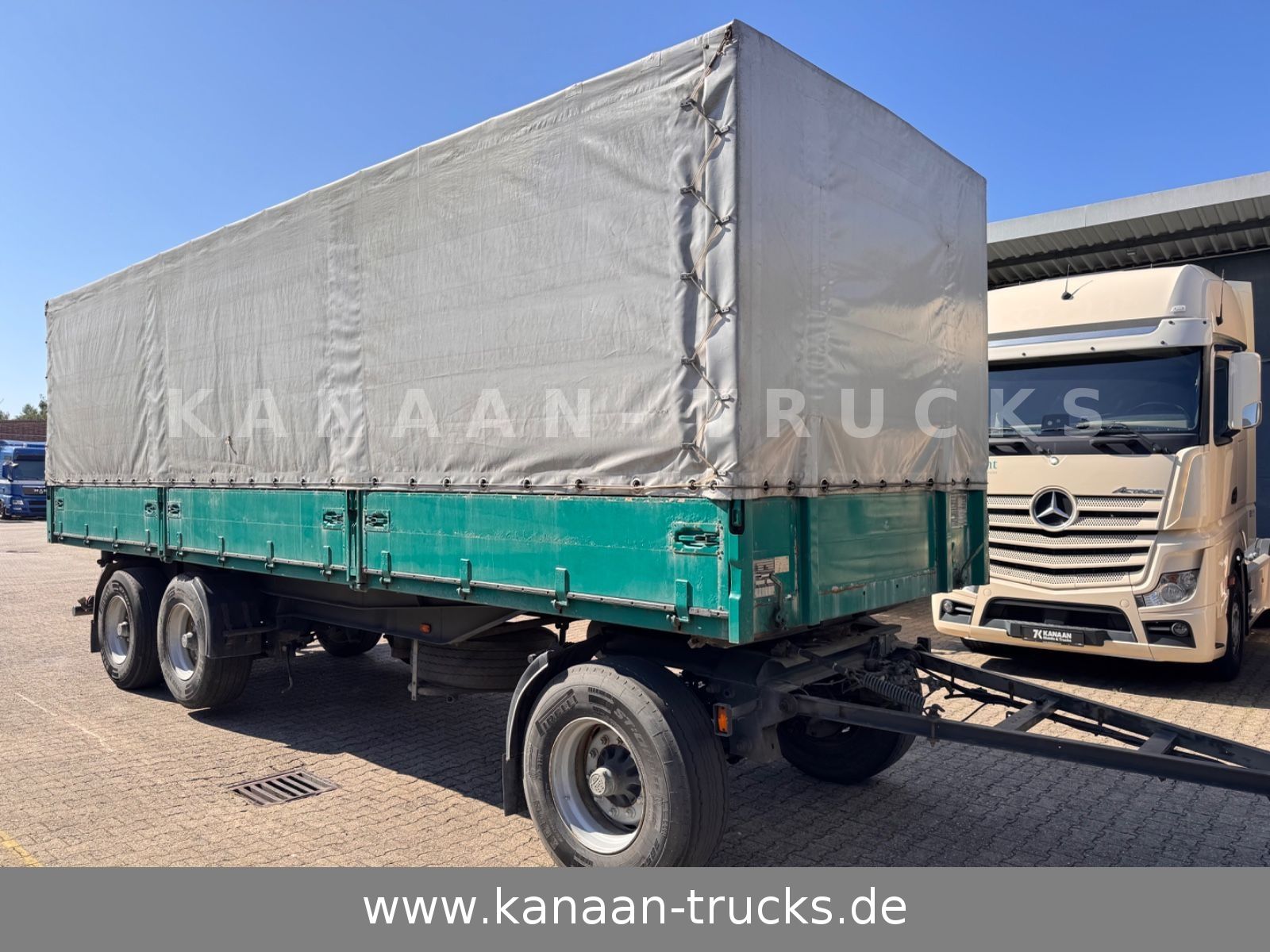 Fahrzeugabbildung Andere KUMMLIN 3-Achs Getreide Kipper 3 Seiten Liftachs